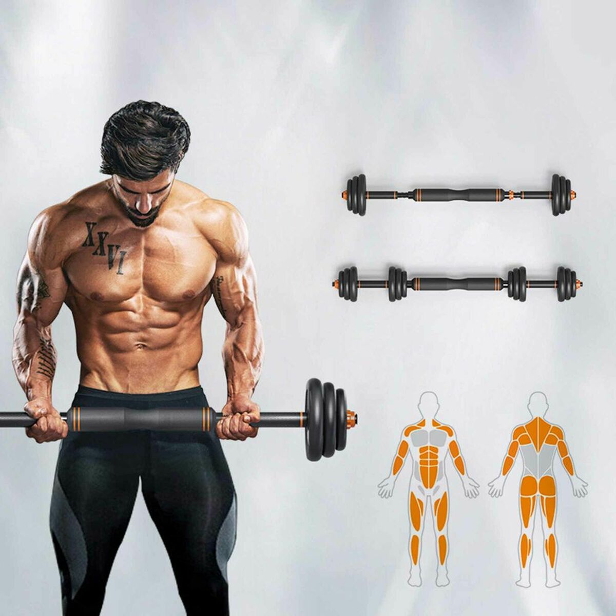 Kettlebell and Dumbbell Kit Xiaomi 40 kg - Image 2