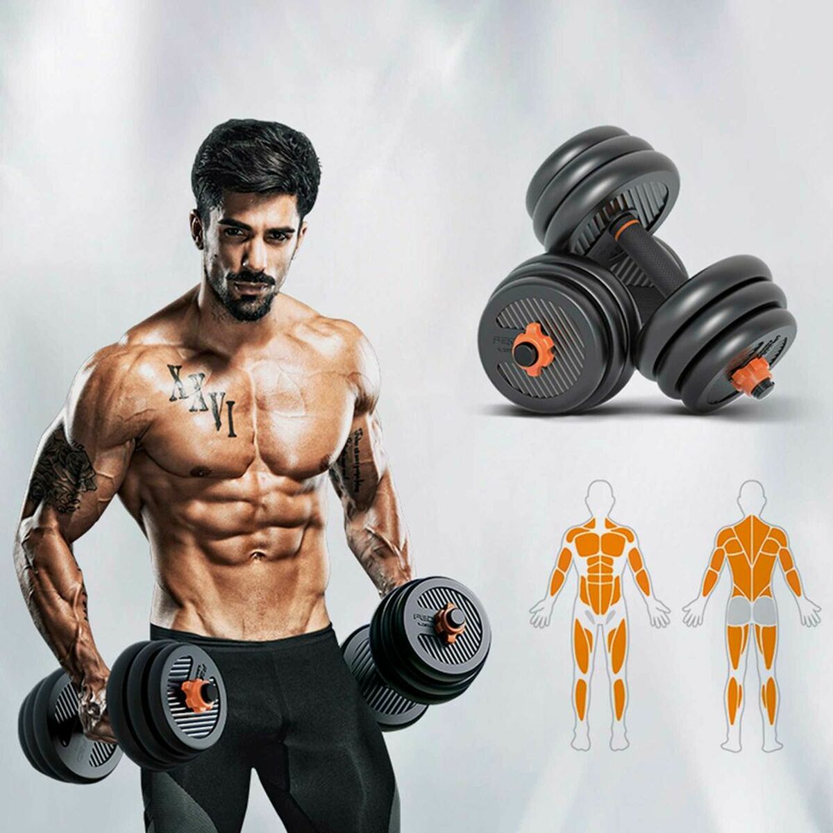 Kettlebell and Dumbbell Kit Xiaomi 40 kg - Image 12